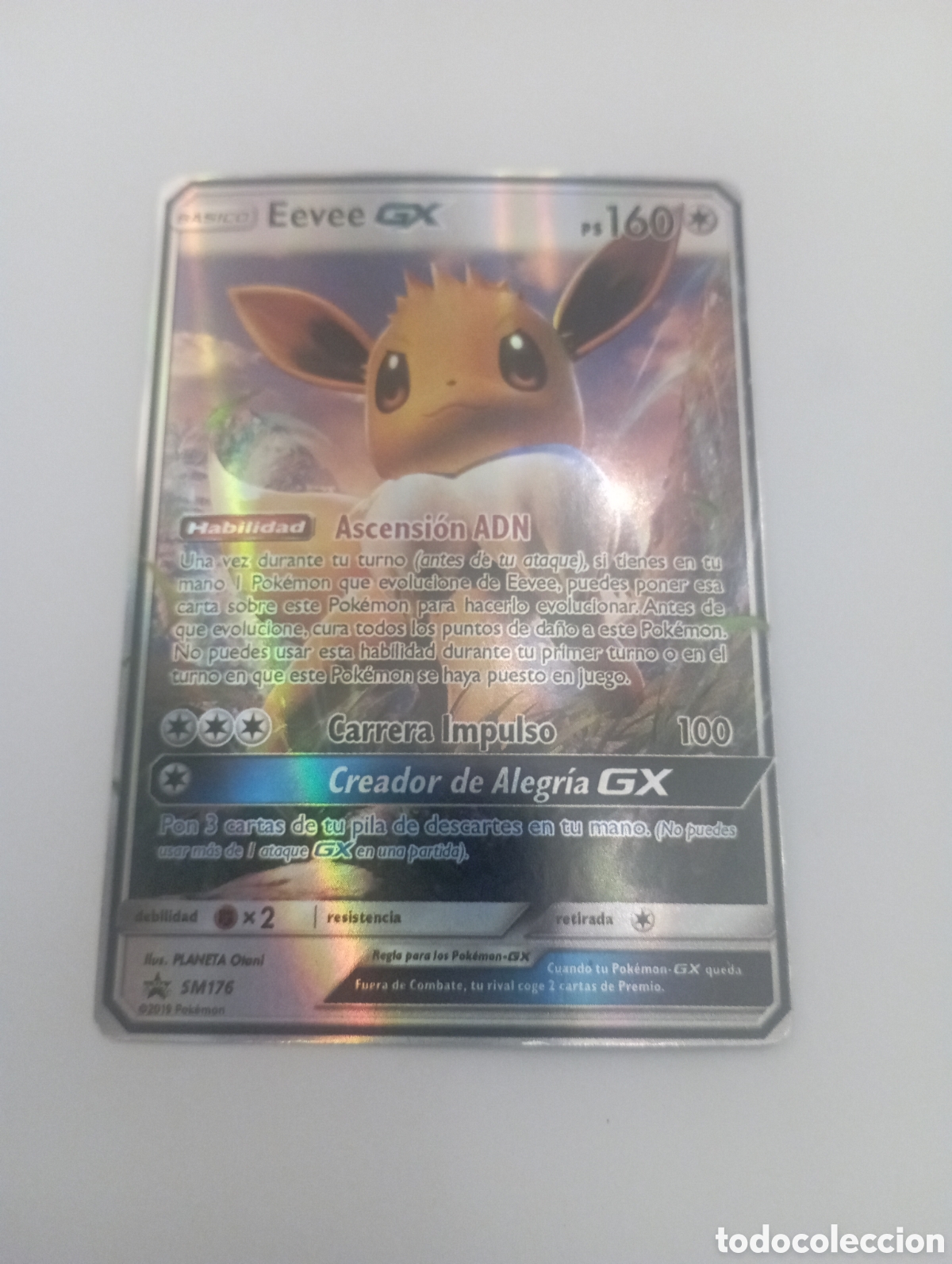 EEVEE GX POKEMON CARD CARTA POKEMON