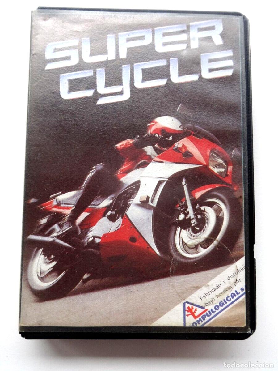 SUPER CYCLE EPYX COMMODORE 64 C64 CBM 64