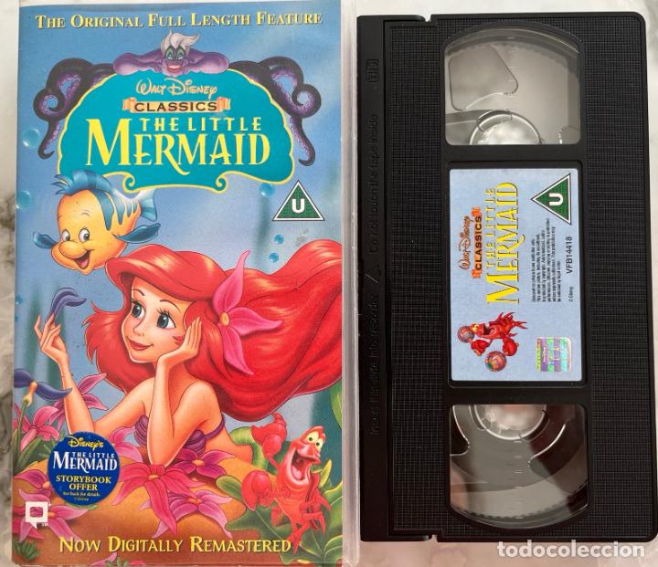 THE LITTLE MERMAID, LA SIRENITA. WALT DISNEY. PELÍCULA REMASTERIZADA DIGITALMENTE, VHS