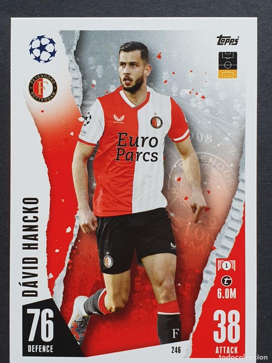#246 DÁVID HANCKO (Feyenoord) - TOPPS Match Attax UEFA 2023-24