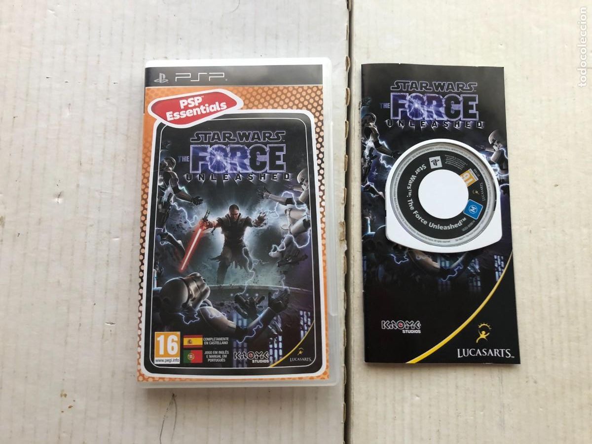 STAR WARS THE FORCE UNLEASHED STARWARS ESSENTIALS - PSP KREATEN