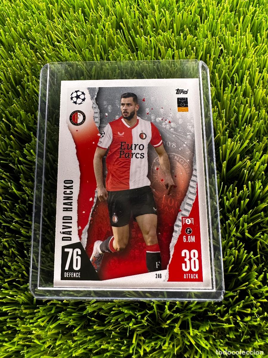 Nº 246 Dávid Hancko Feyenoord Match Attax 23 24