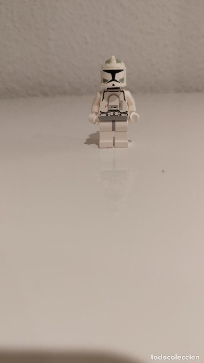 Mini figura Lego Soldado Clone Trooper Star Wars Guerra de las galaxias