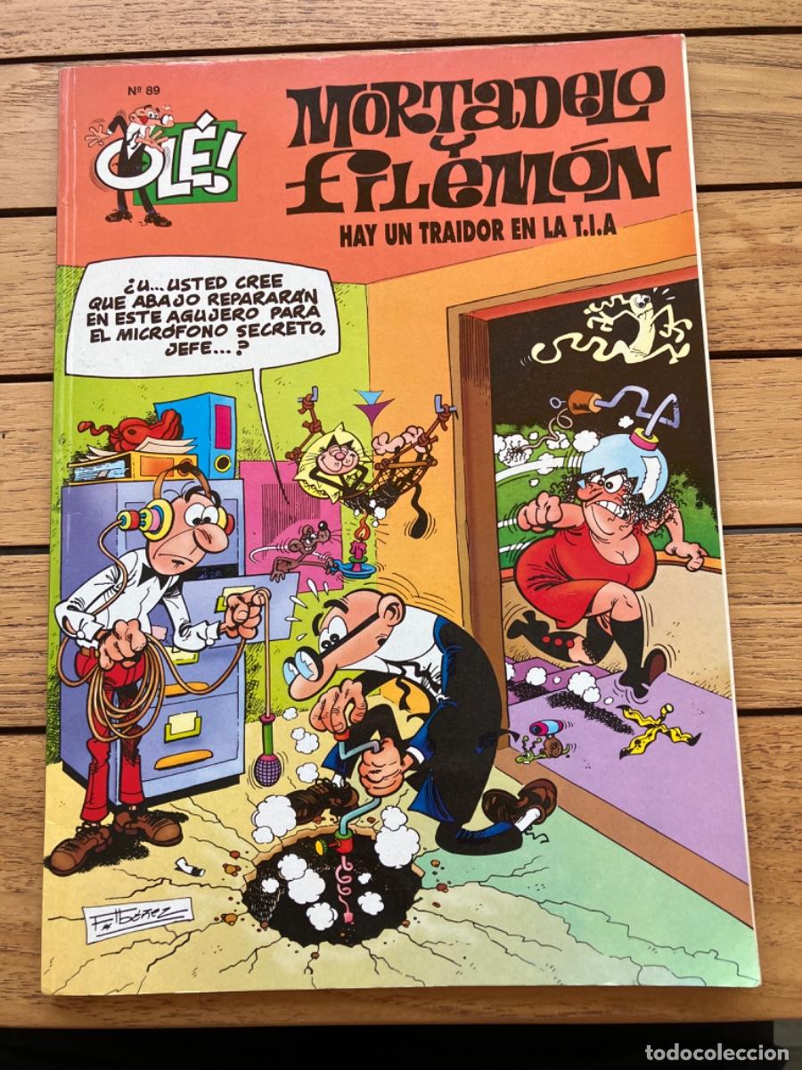 COLECCIÓN OLÉ - NÚMERO 89 - MORTADELO Y FILEMÓN - EDICIONES B