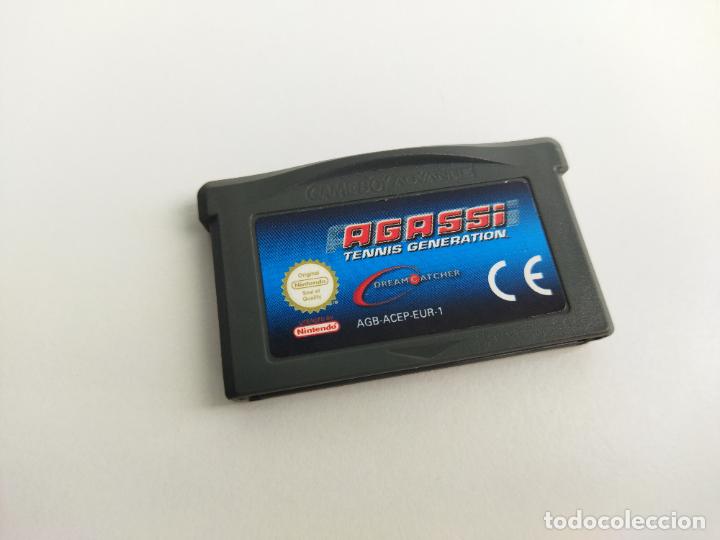 AGASSI TENNIS GENERATION - AGB-ACEP-EUR-1 - GAMEBOY ADVANCE - NINTENDO (GAME BOY) - FUNCIONANDO