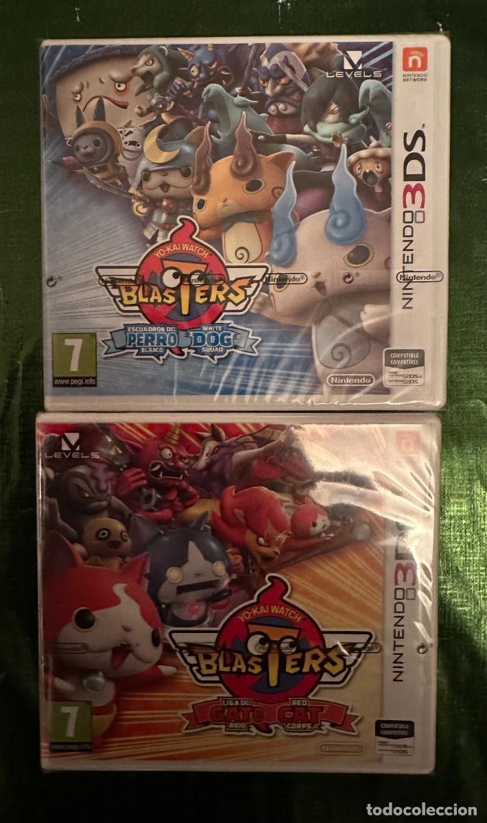 Pack Saga Yo-Kai Watch Blasters 3DS PRECINTADOS!!!