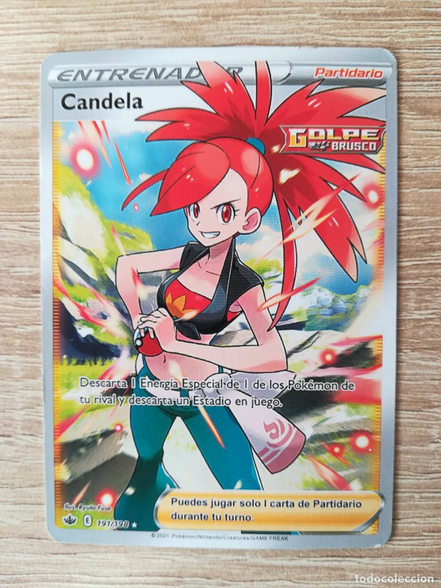 CANDELA Nº 191/198 - CARTA POKÉMON - ESPADA Y ESCUDO (TCG) REINADO ESCALOFRIANTE - ENTRENADOR -2021.