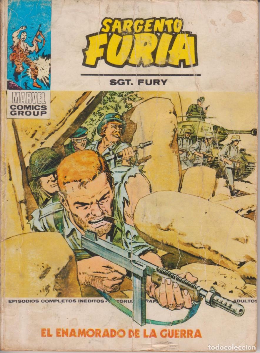 CÓMIC MARVEL SARGENTO FURIA Nº 23 ED. VÉRTICE V.1 ( TACO ) 128 PGS.