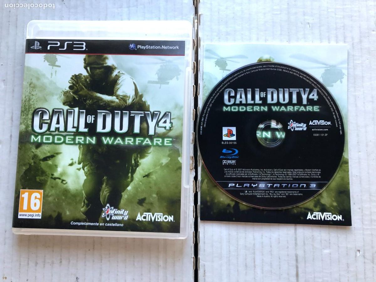 CALL OF DUTY MODERN WARFARE 4 - PS3 PLAYSTATION 3 PLAY STATION KREATEN
