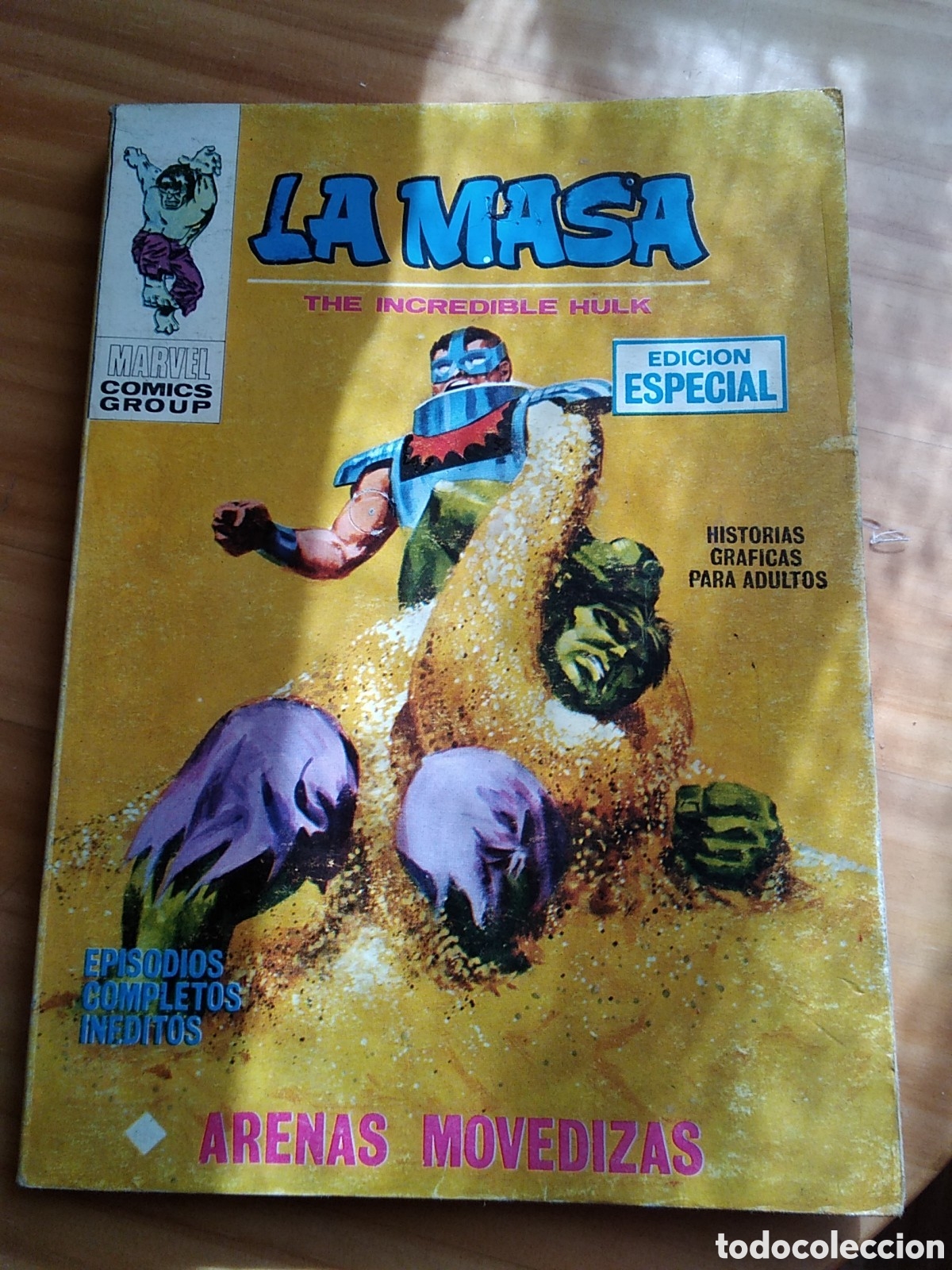 La masa vértice cómic V-1 taco número 6 arenas movedizas