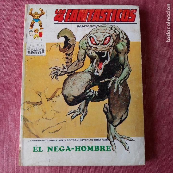 Marvel Comics Los 4 Fantásticos nº 54 El Nega Hombre Ediciones Vértice Taco 1973