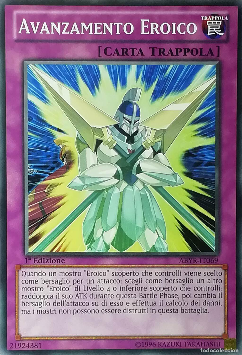 Carta YUGIOH-Avanzamento Eroico-ABYR-ITA-Good-Common - Konami