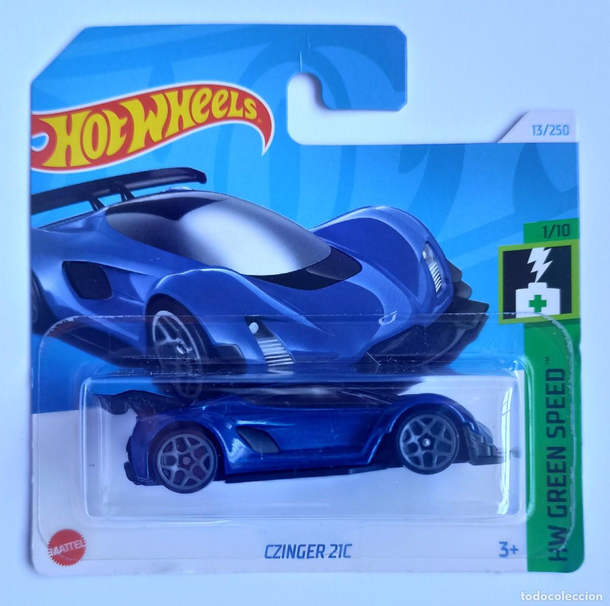 HOT WHEELS CZINGER 21C. HW GREEN SPEED 1/10