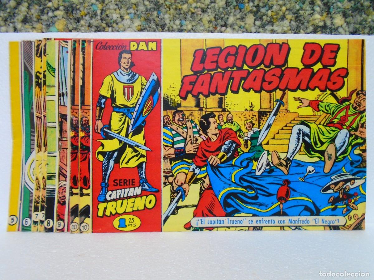 COLECCION DAN SERIE ”CAPITAN TRUENO” BRUGUERA(AÑOS 80) 8 TEBEOS( REEDICION)