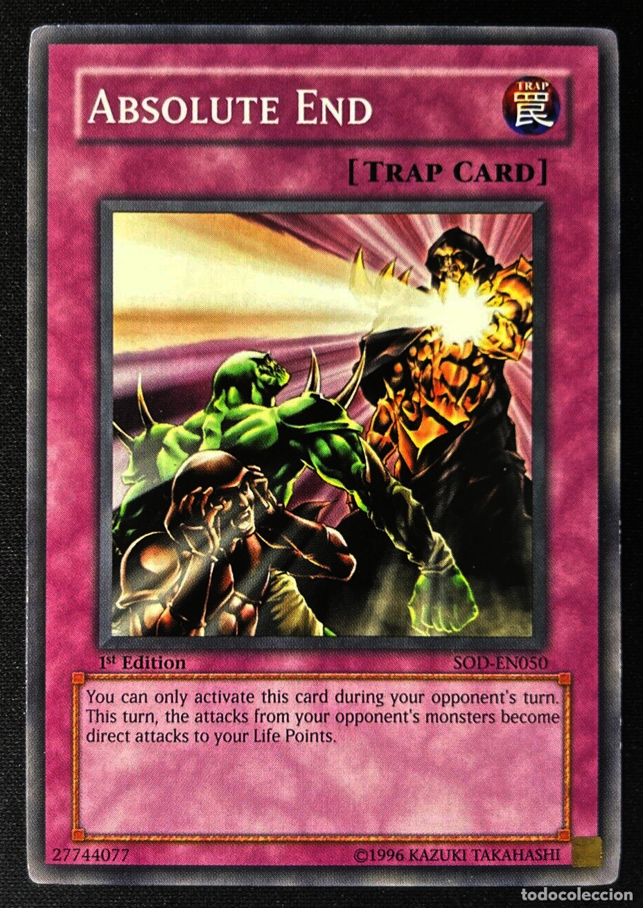 Carta YUGIOH-Absolute End-SOD-EN050-EN-Good-Common - Konami