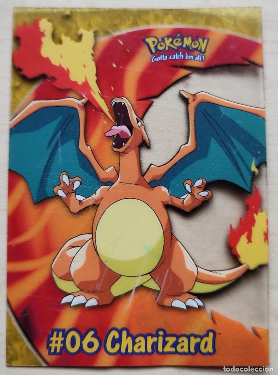 O6 CHARIZARD CROMO PC3 POKEMON TOPPS ANIMATION EDITION 2000 NINTENDO