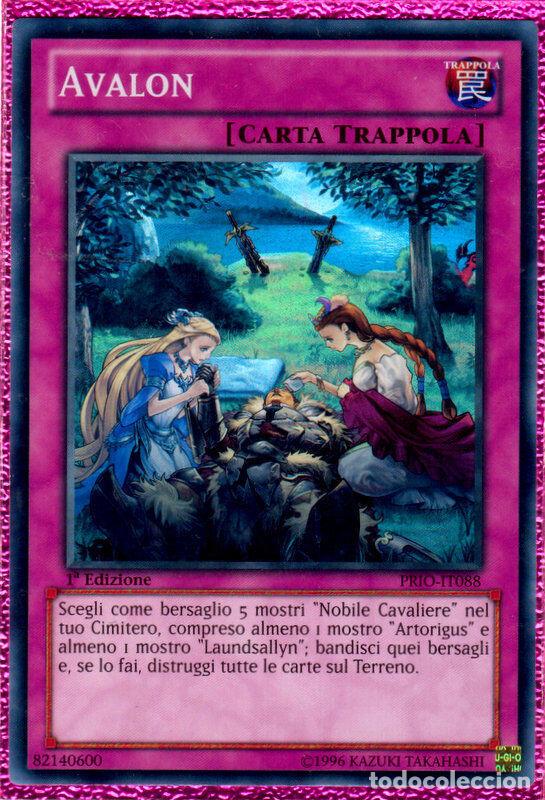 Carta YUGIOH-Avalon-PRIO-IT088-ITA-NM-Super Rare 1.Ed - Konami