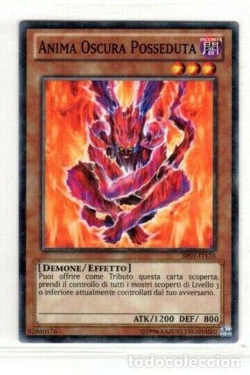 Carta YUGIOH-Anima Oscura Posseduta (V.2 - Starfoil Rare)-BP01-IT178-ITA-Poor-Rare - Konami