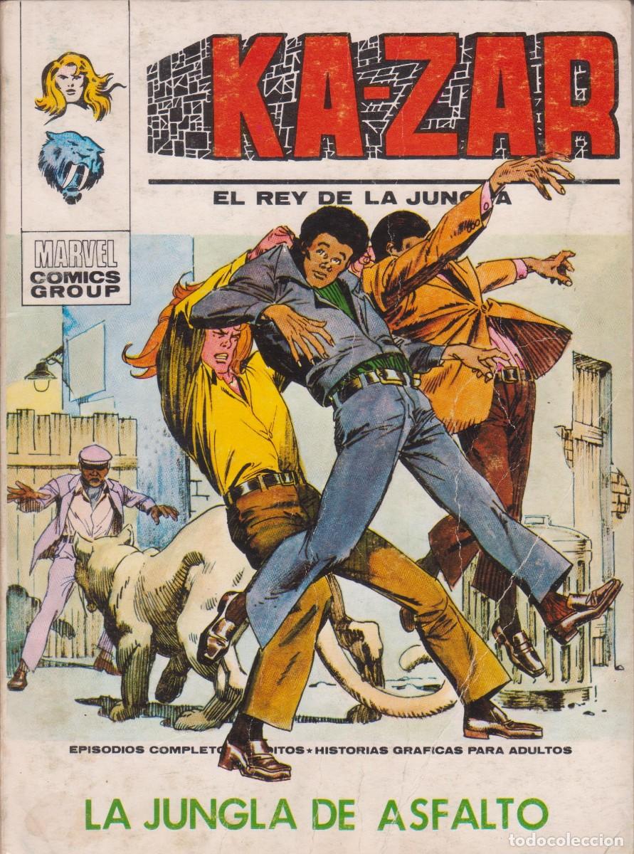 CÓMIC KA-ZAR Nº 5 VOL.1 ” TACO ” (FRMTO. POCKETT) ED. VÉRTICE / MARVEL ” ILERCOMIC ”·