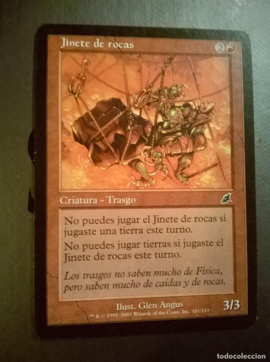 MTG MAGIC THE GATHERING - SCOURGE - JINETE DE ROCAS