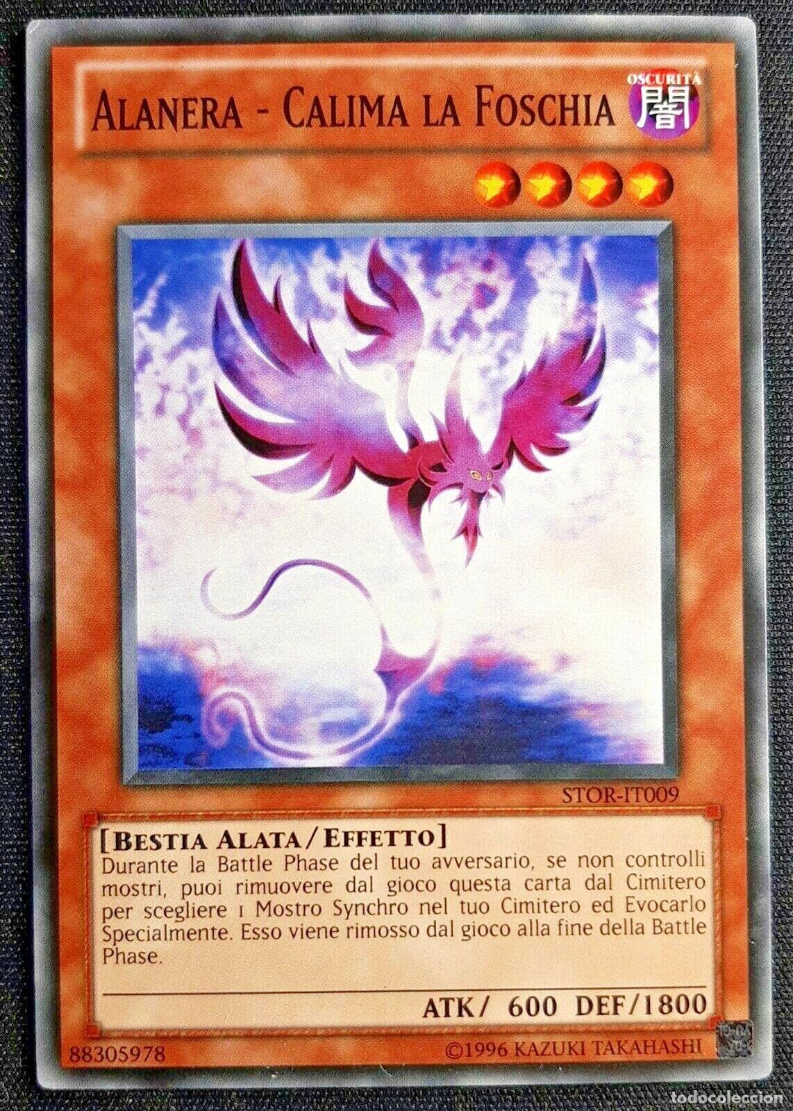 Carta YUGIOH-Alanera - Calima la Foschia-STOR-IT009-ITA-EX-Common - Konami