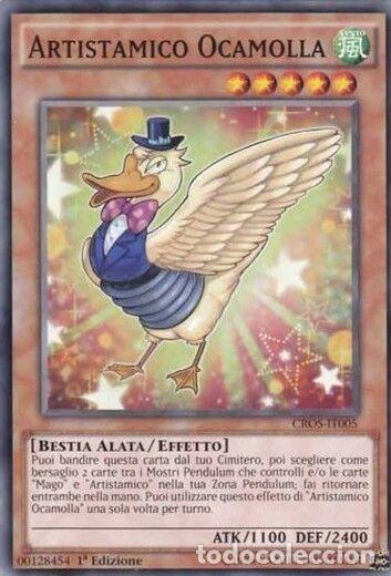 Carta YUGIOH-Artistamico Ocamolla-CROS-IT005-ITA-Good-Common 1.Ed - Konami