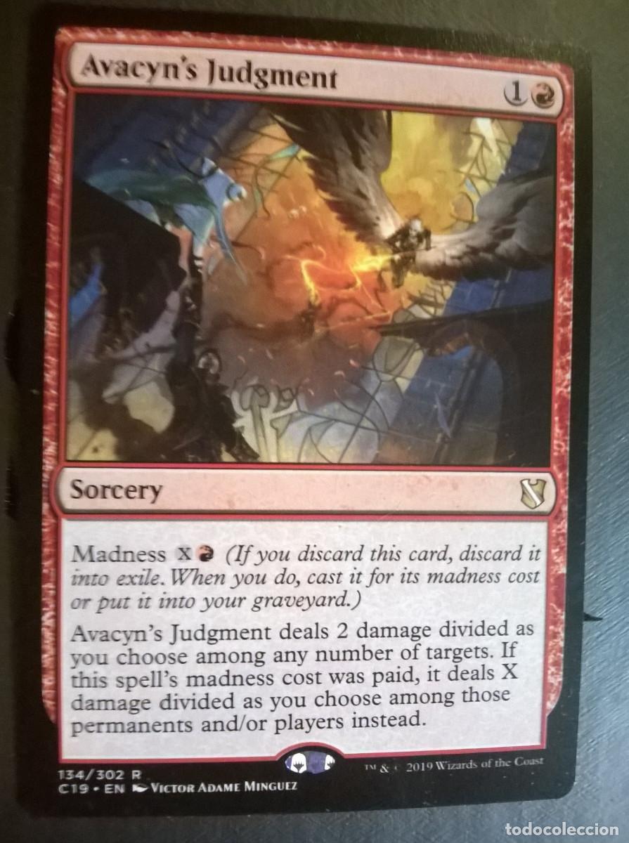 MTG MAGIC THE GATHERING - COMMANDER 2019 - AVACYN'S JUDGEMENT