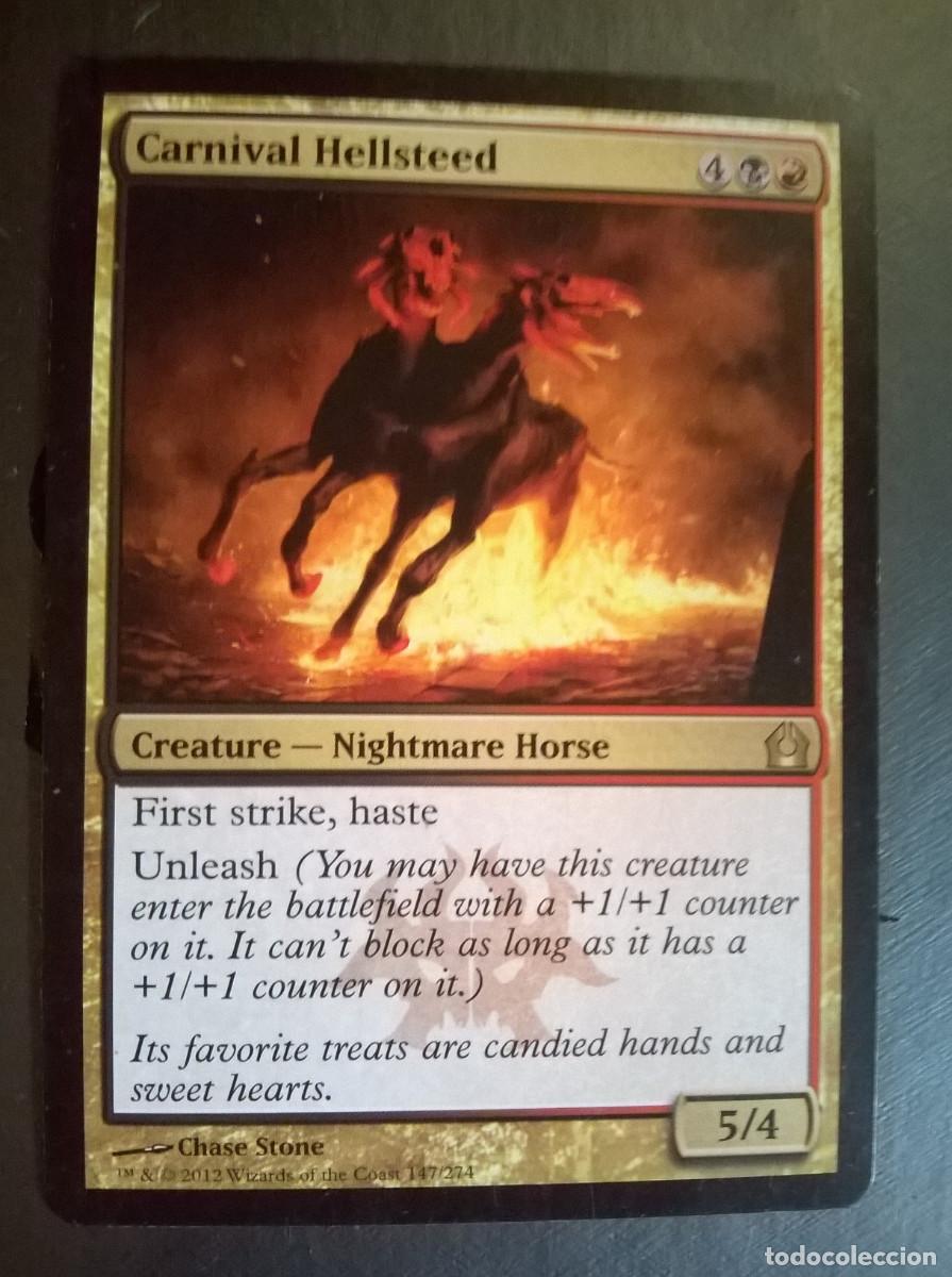 MTG MAGIC THE GATHERING - RETURN TO RAVNICA - CARNIVAL HELLSTEED