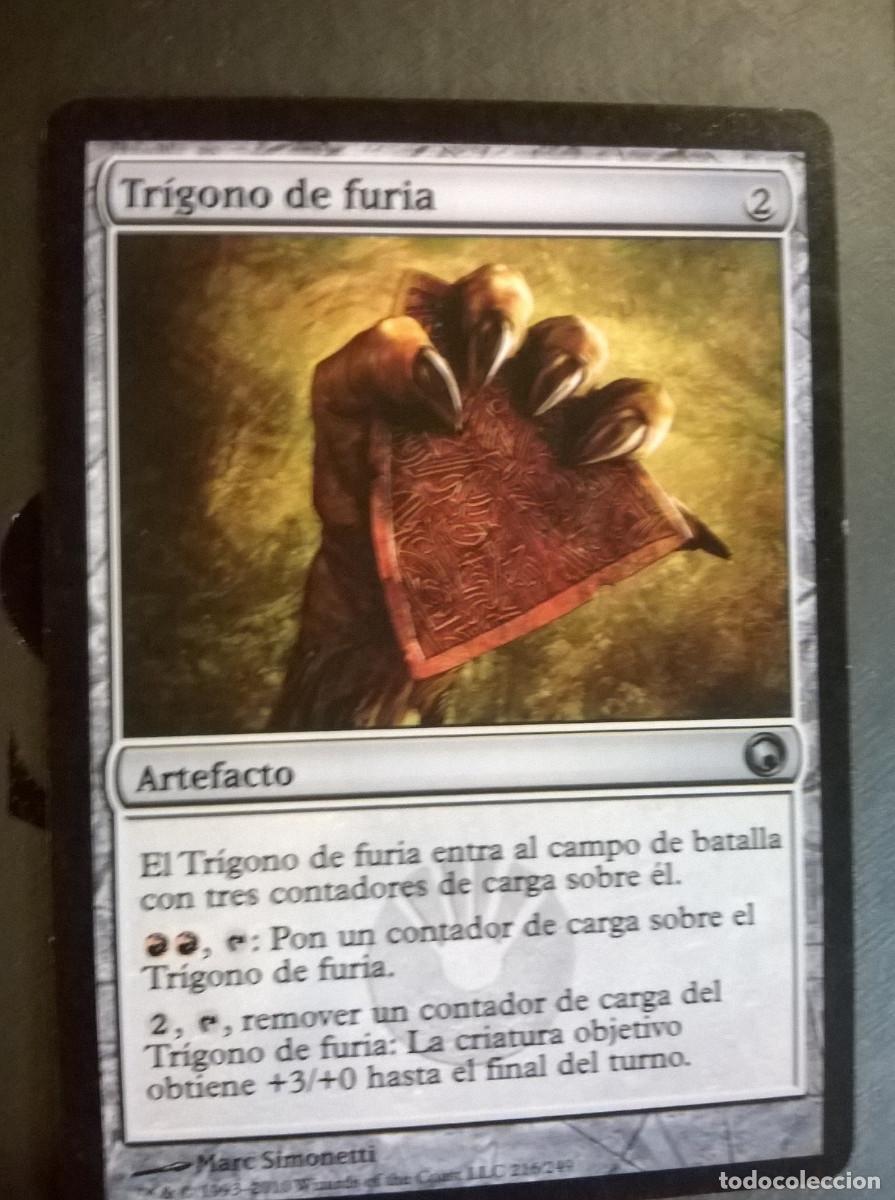 MTG MAGIC THE GATHERING - SCARS OF MIRRODIN - TRÍGONO DE FURIA