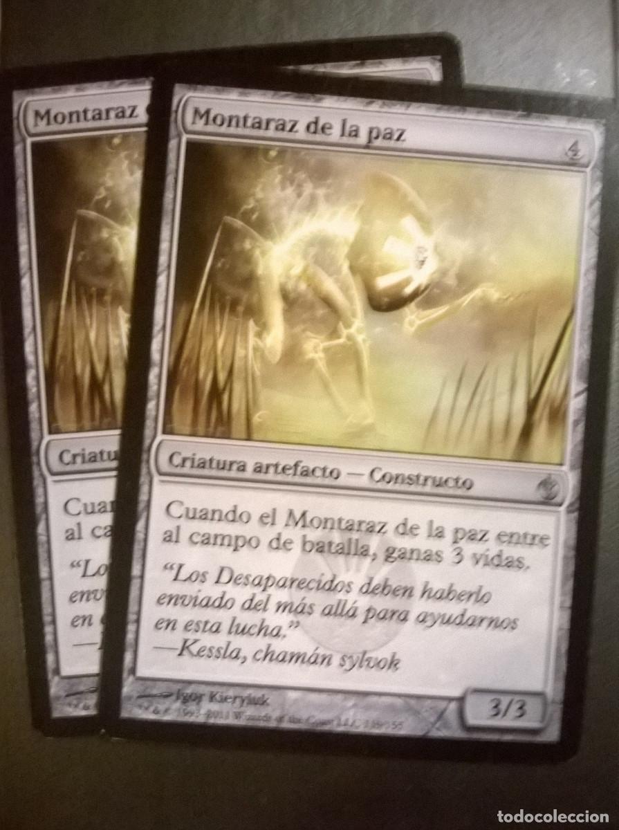 MTG MAGIC THE GATHERING - MIRRODIN BESIEGED - 2X MONTARAZ DE LA PAZ