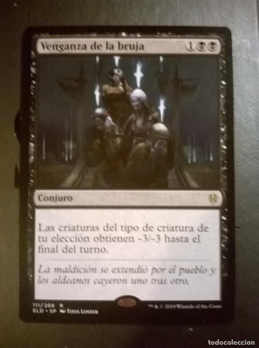 MTG MAGIC THE GATHERING - THRONE OF ELDRAINE- VENGANZA DE LA BRUJA