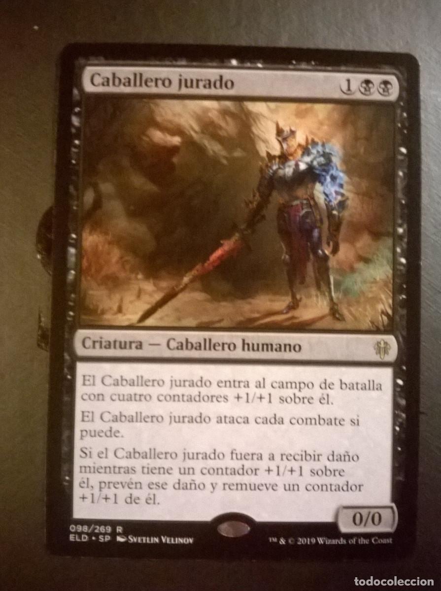 MTG MAGIC THE GATHERING - THRONE OF ELDRAINE- CABALLERO JURADO