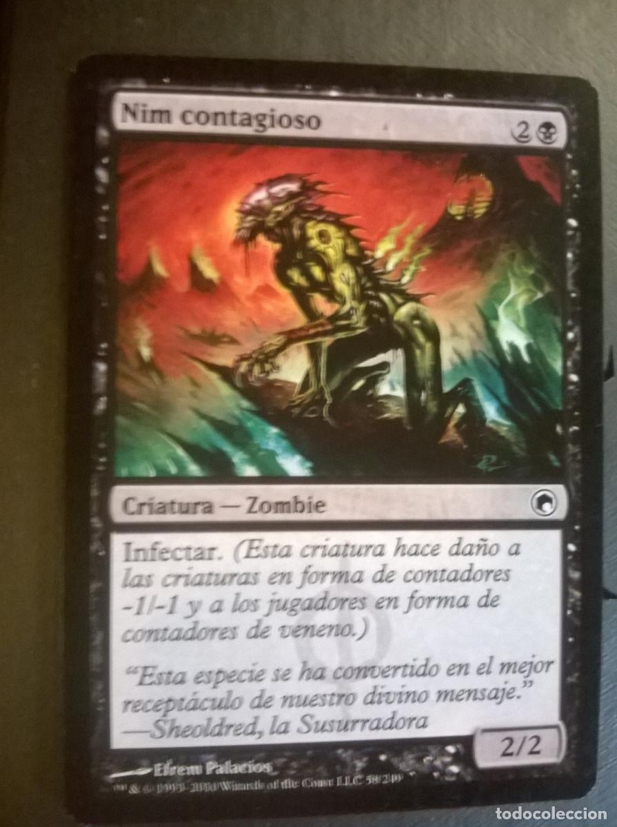 MTG MAGIC THE GATHERING - SCARS OF MIRRODIN - NIM CONTAGIOSO