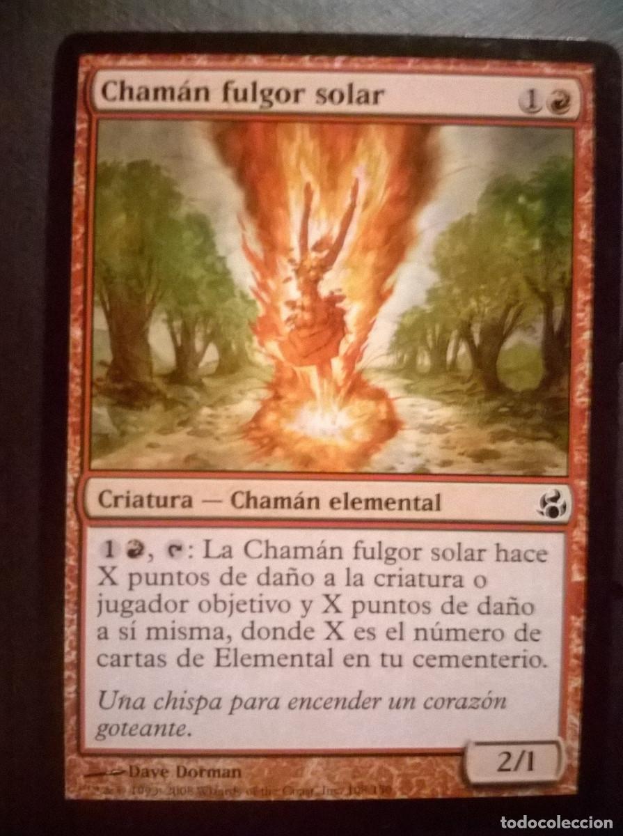 MTG MAGIC THE GATHERING - MORNINGTIDE - CHAMÁN FULGOR SOLAR