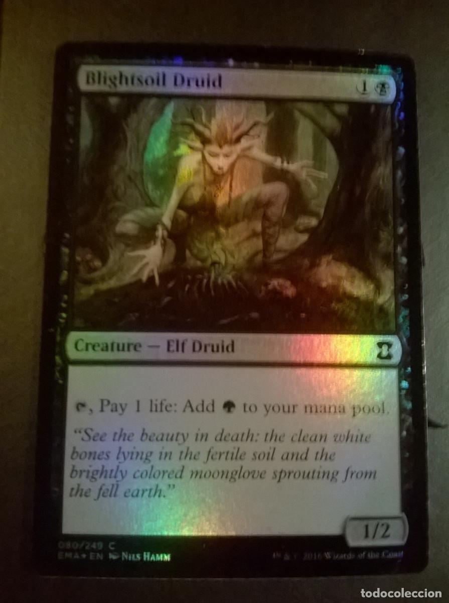 MTG MAGIC THE GATHERING - ETERNAL MASTERS - BLIGHTSOIL DRUID (FOIL)