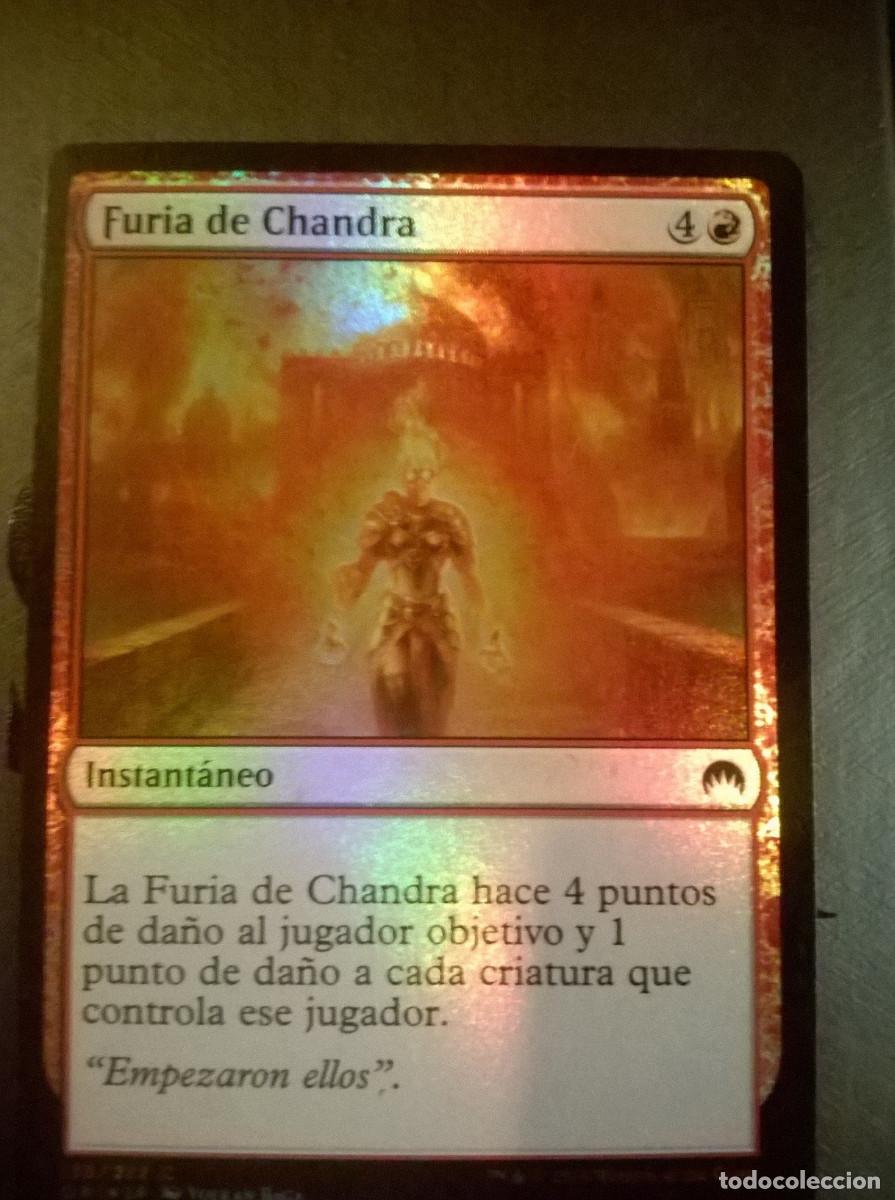 MTG MAGIC THE GATHERING - ORIGINS - FURIA DE CHANDRA (FOIL)