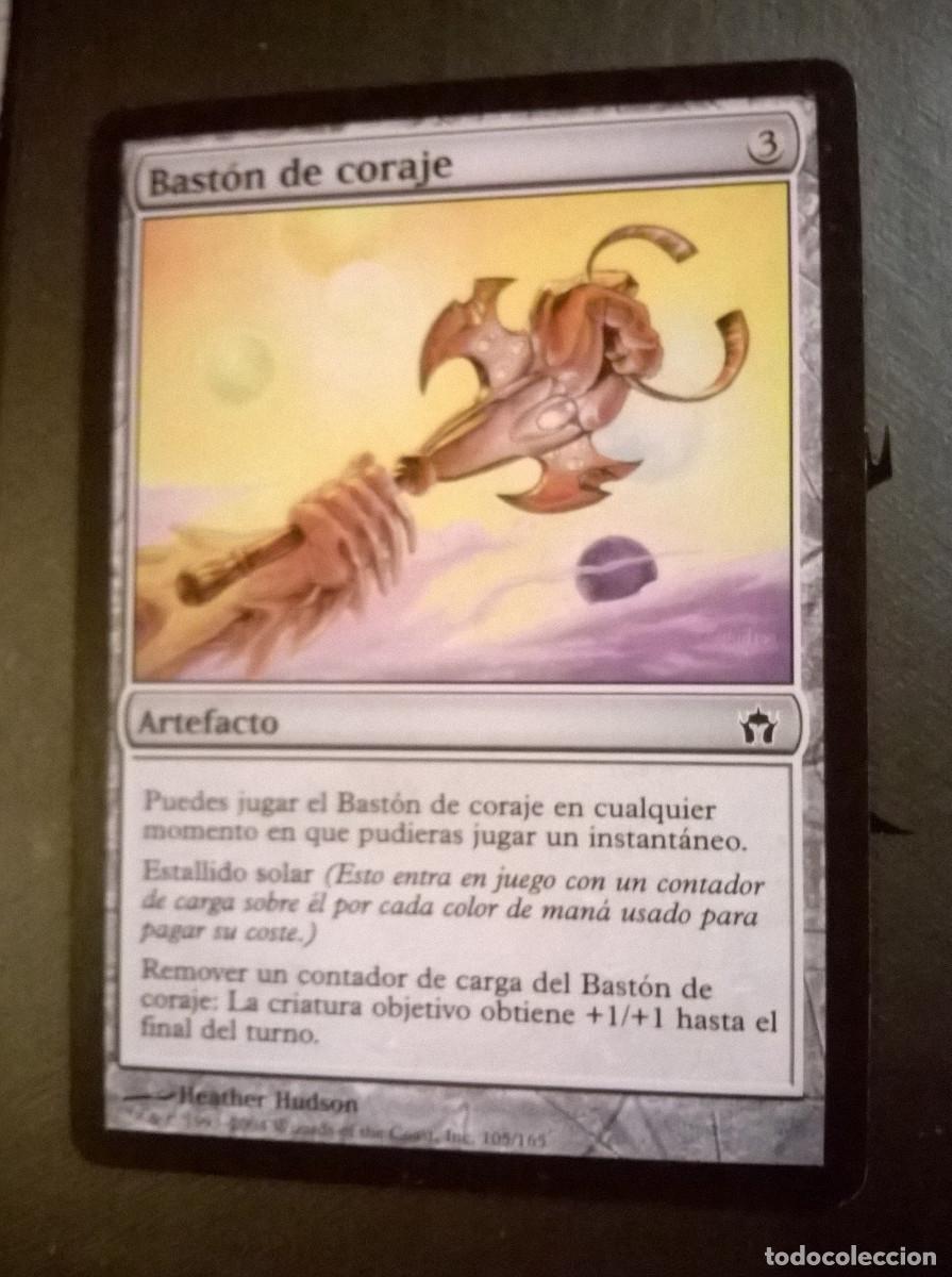MTG MAGIC THE GATHERING - FIFTH DAWN - BASTÓN DE CORAJE