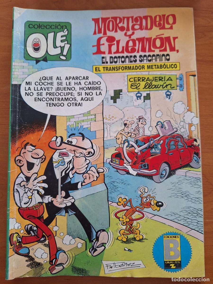 COLECCIÓN OLÉ, MORTADELO Y FILEMÓN.
