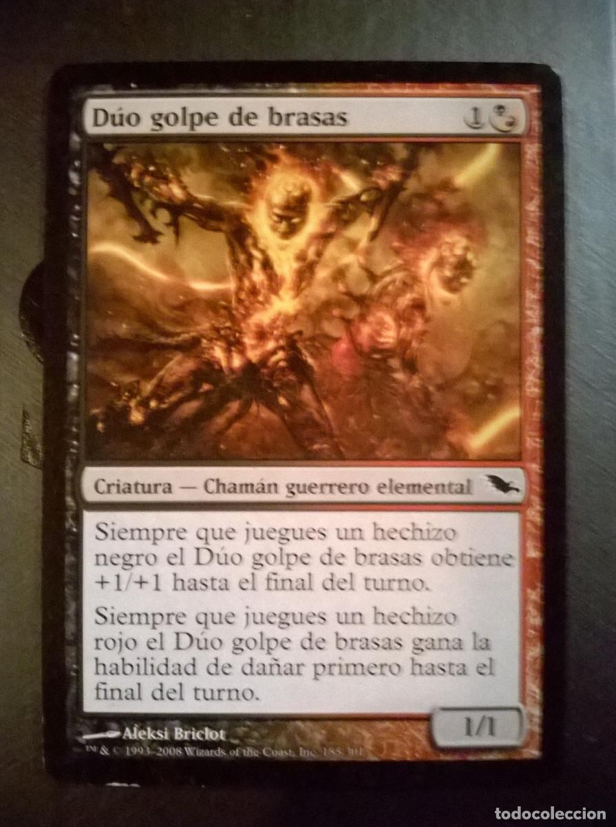 MTG MAGIC THE GATHERING - SHADOWMOOR - DÚO GOLPE DE BRASAS