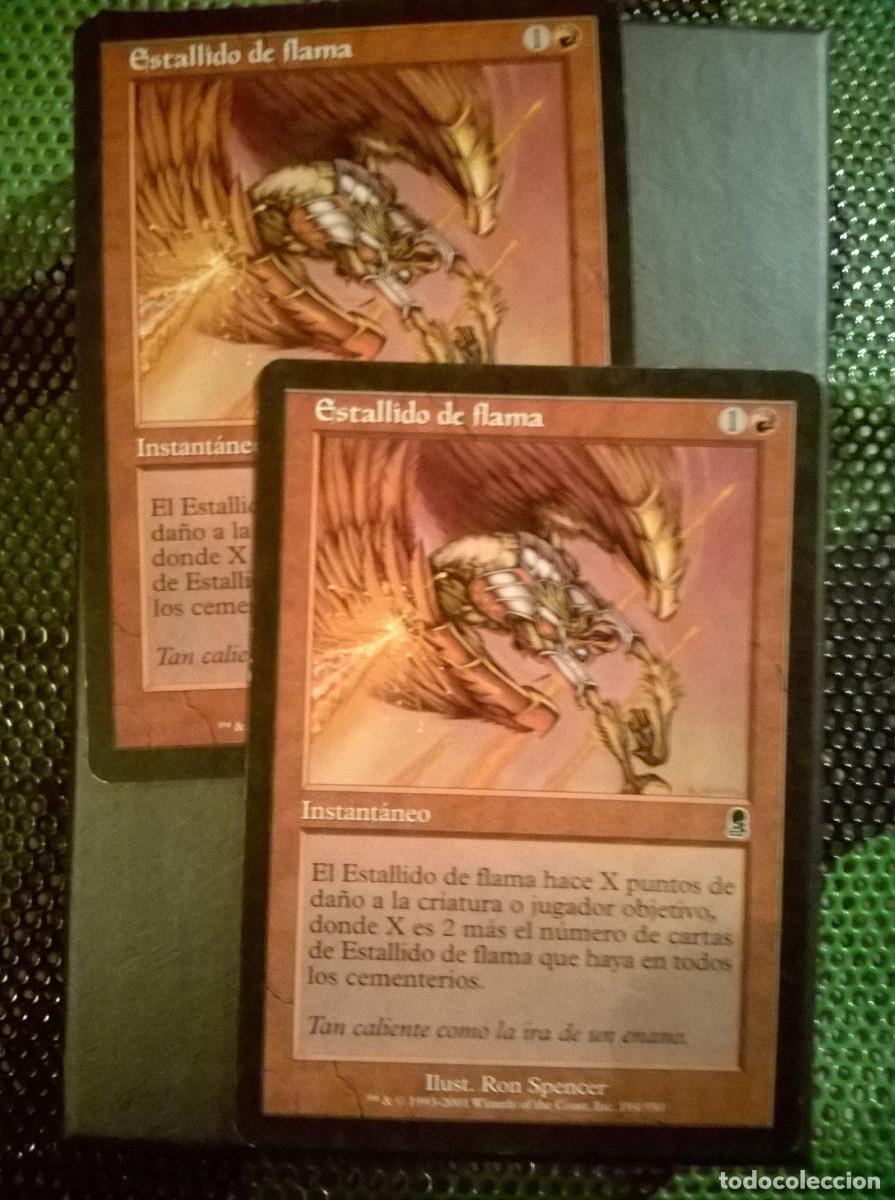 MTG MAGIC THE GATHERING - ODYSSEY -2X ESTALLIDO DE FLAMA