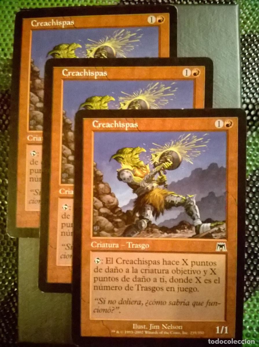 MTG MAGIC THE GATHERING - ONSLAUGHT - 3X CREACHISPAS