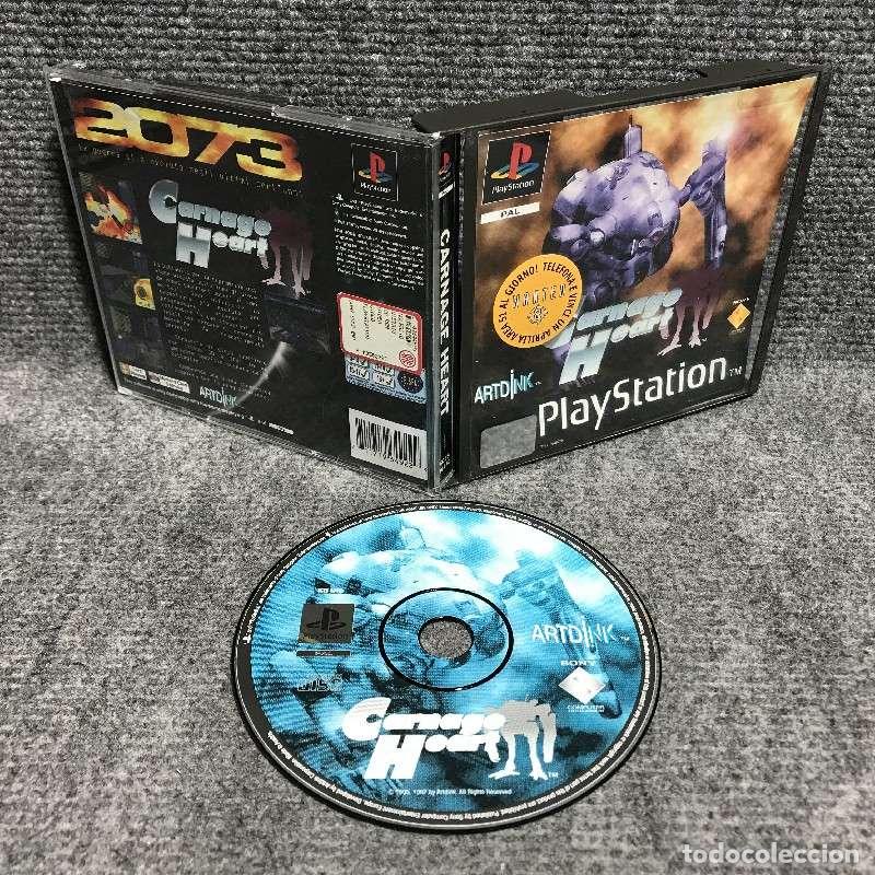 CARNAGE HEART SONY PLAYSTATION PS1