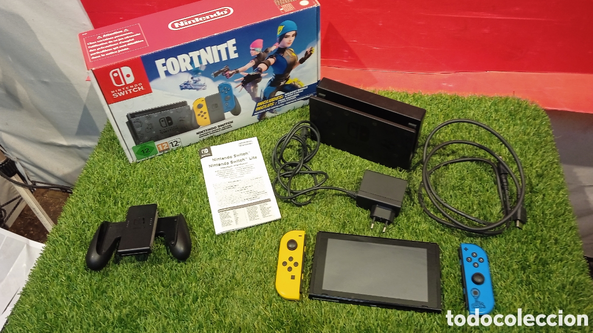 NINTENDO SWITCH CONDOLA FORNITE EDICION ESPECIAL.EXCELENTE ESTADO!!!