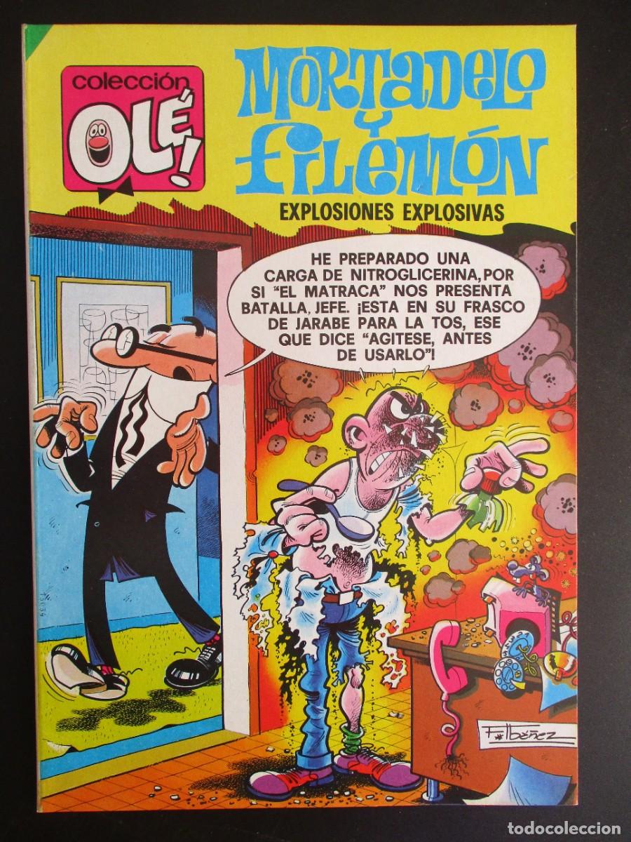 OLE (1971, BRUGUERA) 152 ·4ª Edición 1983 · MORTADELO Y FILEMÓN. EXPLOSIONES EXPLOSIVAS** EXCELENTE*