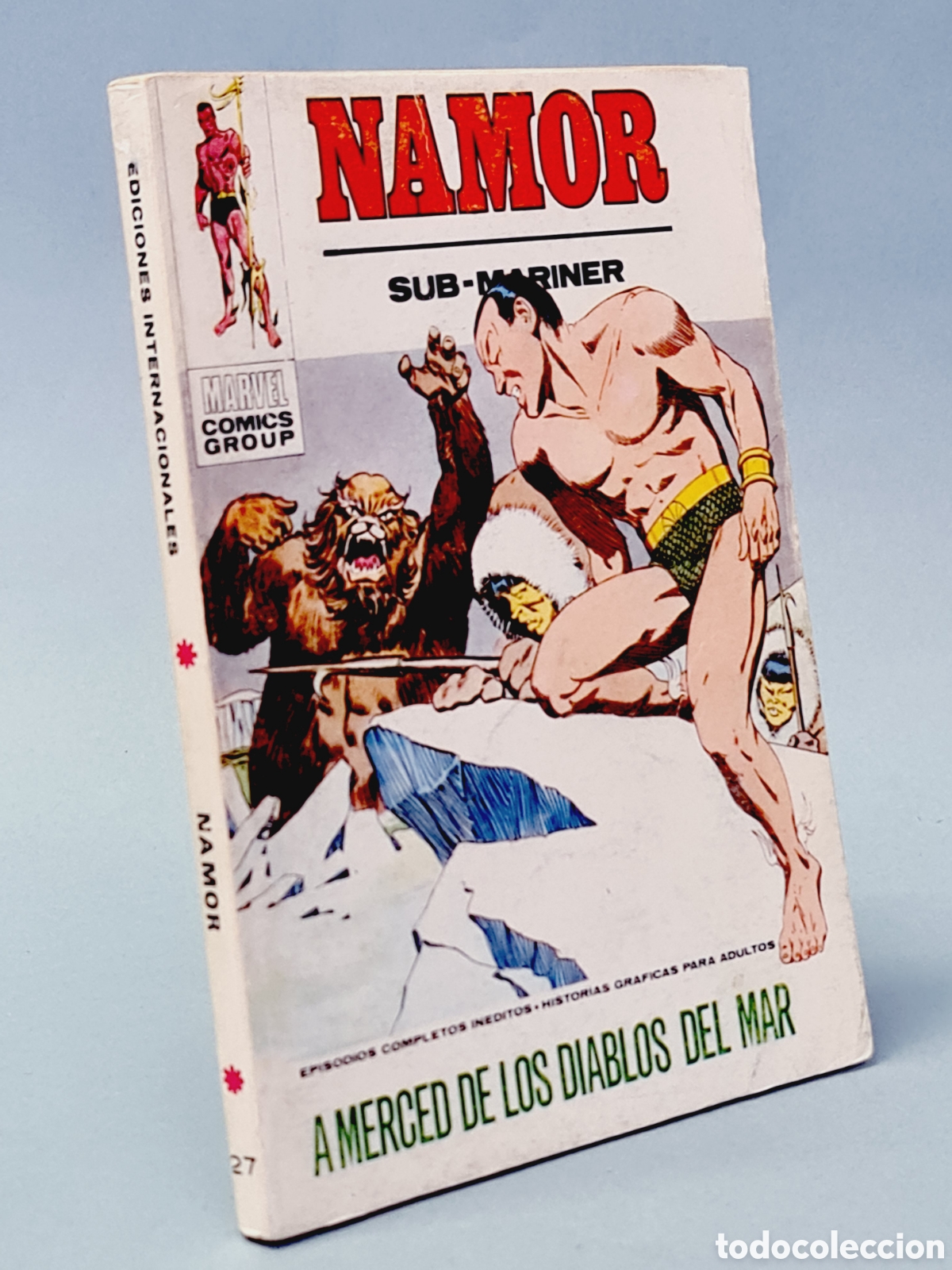 BUEN ESTADO NAMOR 27 A MERCED DE LOS DIABLOS DEL MAR TACO EDICIONES MARVEL VERTICE