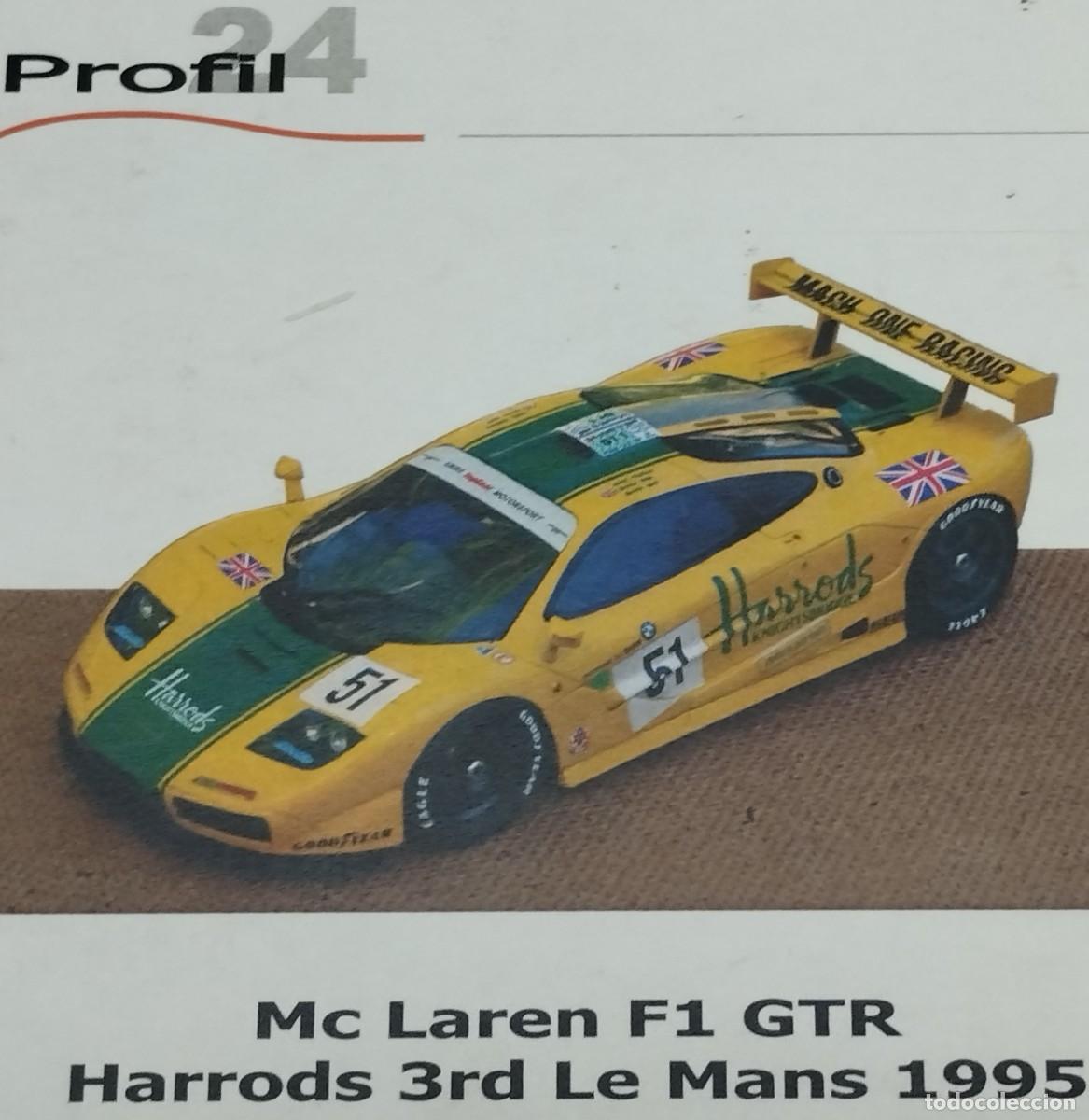 PROFIL 24 - MC LAREN F1 GTR HARRODS 3RD LE MANS 1995 1/24 P24050
