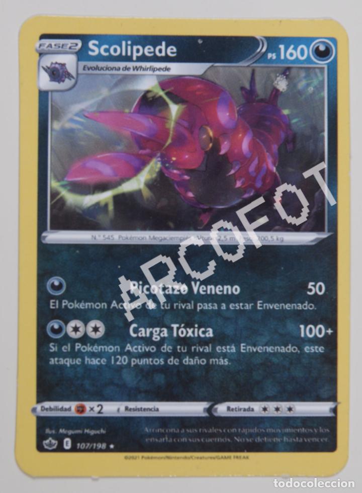 CARTA POKEMON - Scolipede - Fase 2 - PS 160