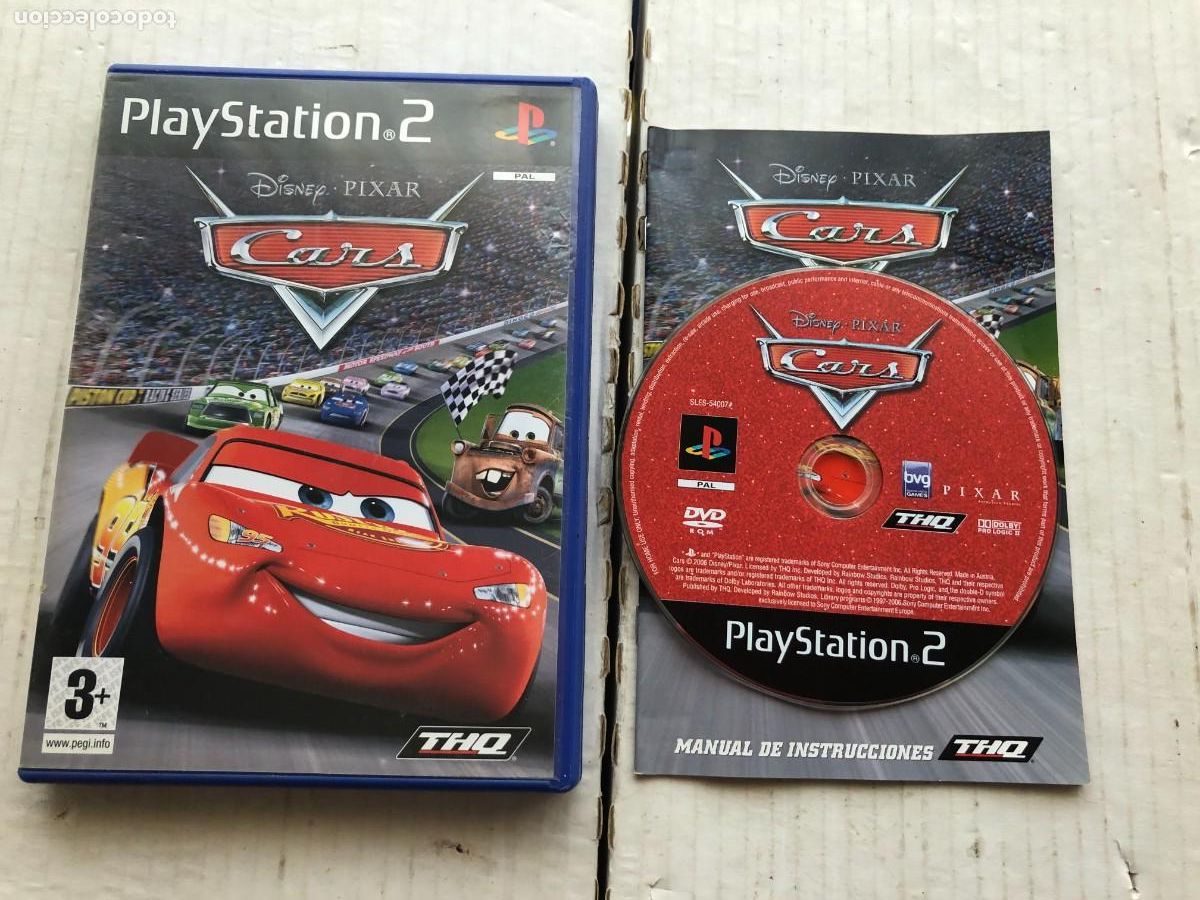 DISNEY PIXAR CARS - PS2 PLAYSTATION 2 PLAY STATION TWO KREATEN