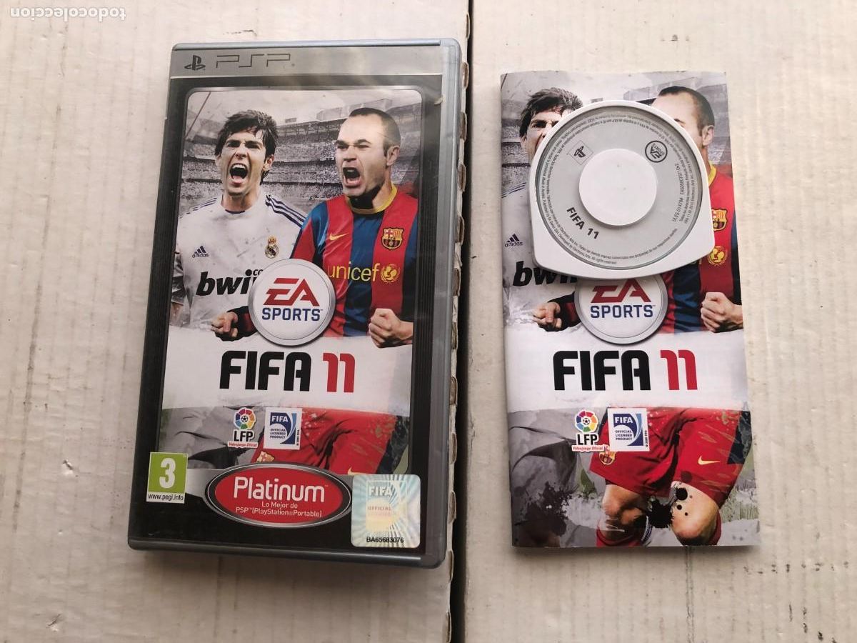 FIFA 11 platinum PSP KREATEN