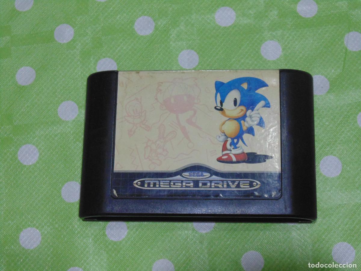 Juego Sega MegaDrive. Sonic The Hedgehog. SEGA.